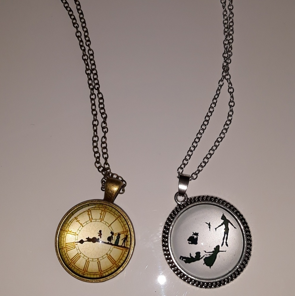 New peter pan necklaces Neverland
